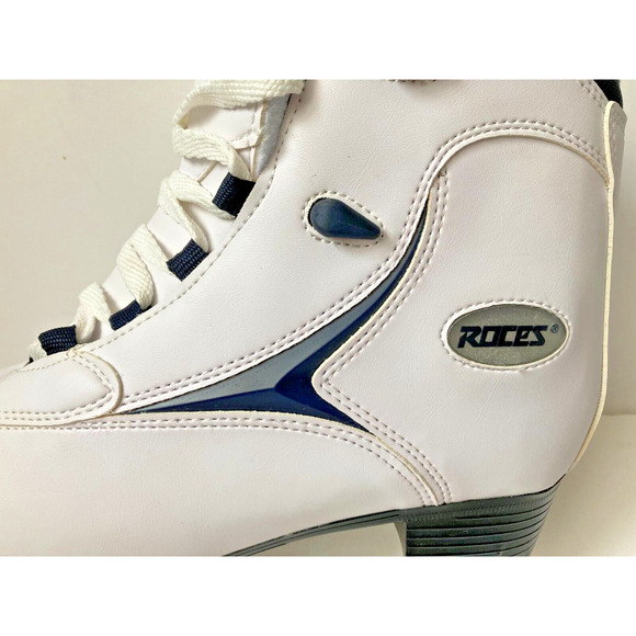Roces Women's Size12 RFG 1 Ice Skate Superior White Italian Style 450511 NWB - Picture 5 of 8